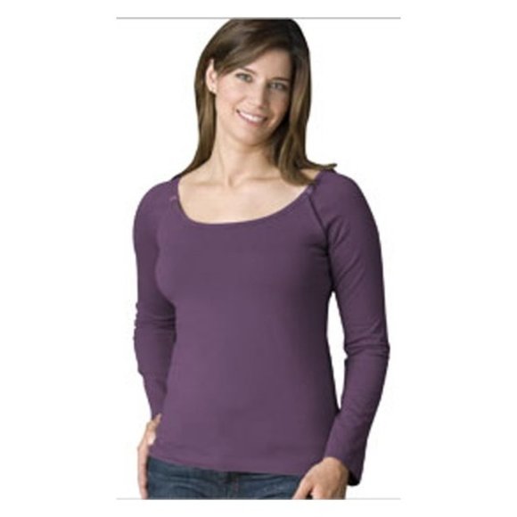 NWT Glamourmom Nursing Long-Sleeve Tee - Picture 3 of 3